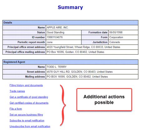 Colorado Secretary of State Business Search (Step-By-Step)