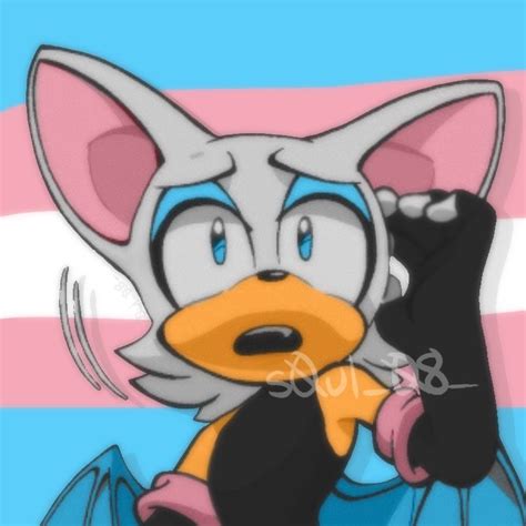 Transgender rouge the bat from Sonic the hedgehog pfp ftm Shadow The Hedgehog, Sonic The ...