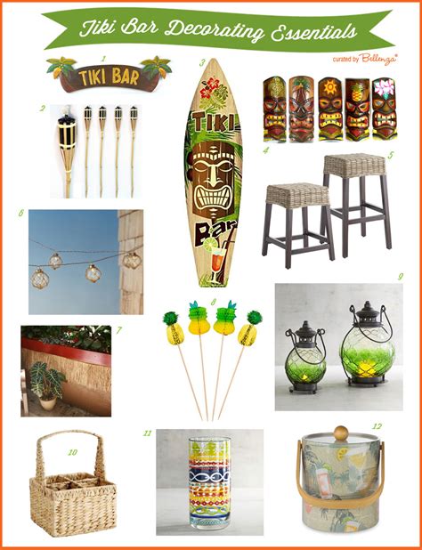 DIY Decorating Ideas for a Backyard Tiki Bar Hut