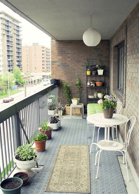 50 Clever Small Balcony Decorating Ideas -DesignBump