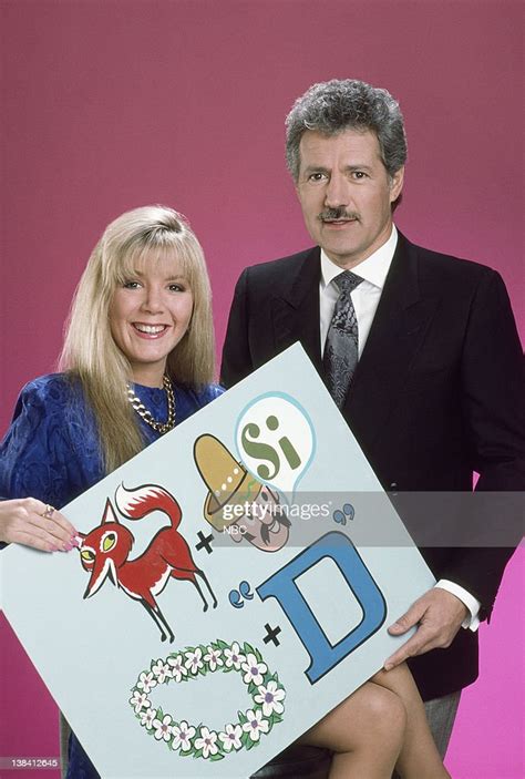 Co-host Marjorie Goodson, host Alex Trebek News Photo - Getty Images