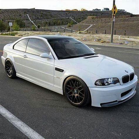 BMW E46 M3 White Coupe