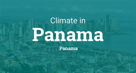 Climate & Weather Averages in Panama, Panama