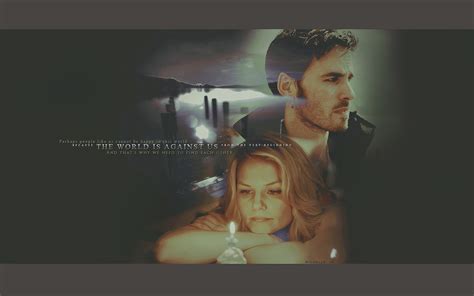 Hook&Emma - Captain Hook and Emma Swan Wallpaper (33890075) - Fanpop