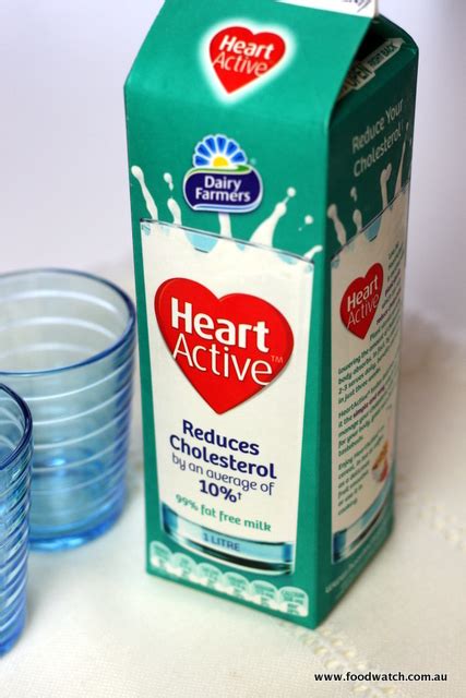 Product Review: HeartActive milk - Catherine Saxelby's Foodwatch