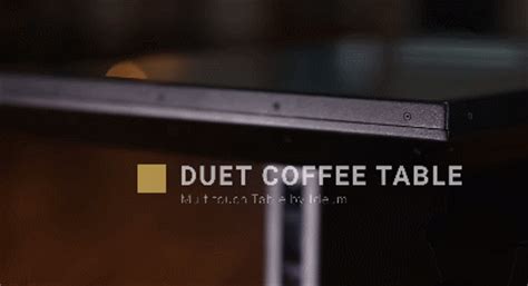 Duet Coffee Multitouch Table with 4K Display