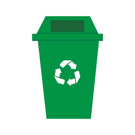 Recycle green bin vector 2079630 Vector Art at Vecteezy