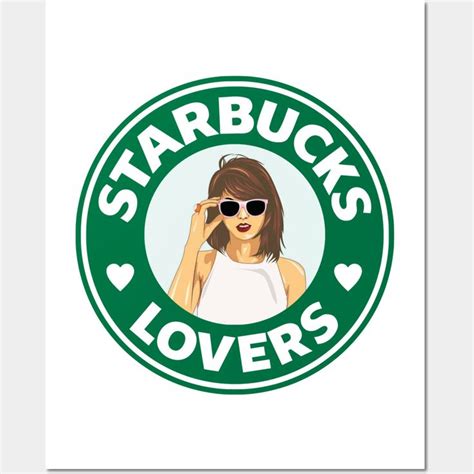 Taylor Swift Starbucks Lover Wall And Art Print | Taylor swift birthday ...