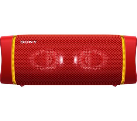 Buy SONY SRS-XB33 Portable Bluetooth Speaker - Red | Free Delivery | Currys