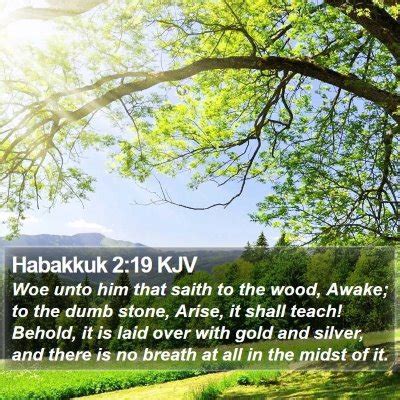 Habakkuk 2 Scripture Images - Habakkuk Chapter 2 KJV Bible Verse Pictures