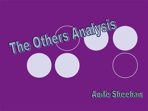 The Others Analysis | PPT