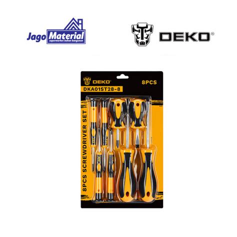 Jual Deko Set Obeng (Screwdriver Set) 8 Pcs - Jakarta Utara ...