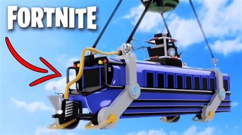 DRIVING THE FORTNITE BATTLE BUS! - YouTube