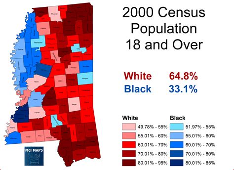 A look back at Mississippi’s 2001 Flag Referendum (Updated) - MCI Maps | Election Data Analyst ...