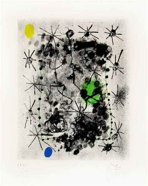 Joan Miró, Constellations, 1959, Lithograph (S)