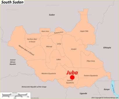 Juba Map | South Sudan | Detailed Maps of Juba