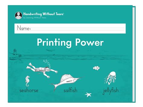 Learning Without Tears - Printing Power Student Workbook, Current Edition - Handwriting Without ...