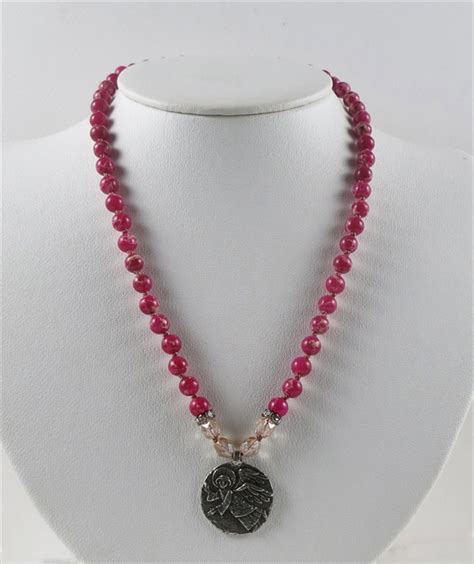 Handmade Boho Guardian Angel Necklace | Handmade Jewelry