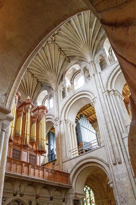 Norwich Cathedral Organ Pipes Photograph by Shirley Mitchell - Pixels