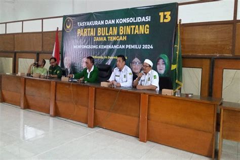 Lolos Pemilu, Partai Bulan Bintang Gelar Konsolidasi di Jateng - Solopos.com | Panduan Informasi ...