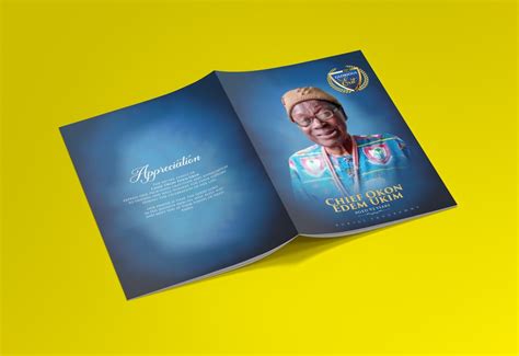 Burial programme cover design – Artofit