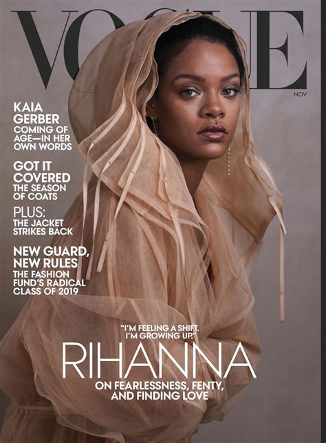 Rihanna - Vogue Magazine November 2019 Issue • CelebMafia