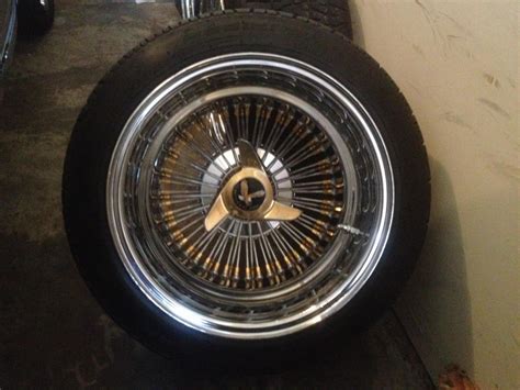 15x10 72 spokes daytons two times gold $1000 OBO