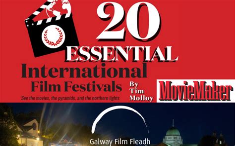 20 Essential International Film Festivals 2023 - Galway Film Fleadh