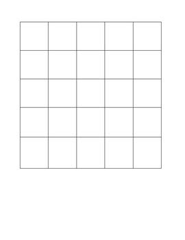 Memory Matching Game Board Template by Rachel Boston | TPT