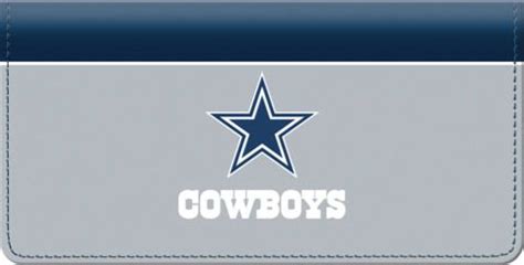 Dallas Cowboys NFL Checkbook Cover | Checkbook cover, Dallas cowboys ...