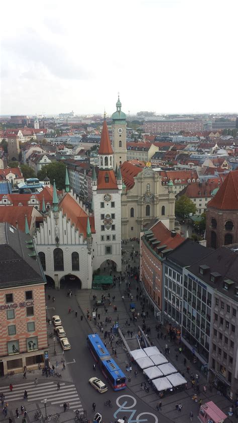 Marienplatz From Above – Munich’s Most Beautiful Vantage Points - Where in the World is Tosh