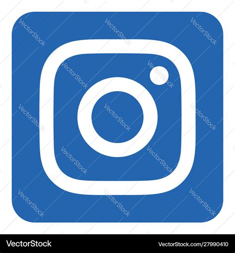 Instagram logo icon Royalty Free Vector Image - VectorStock