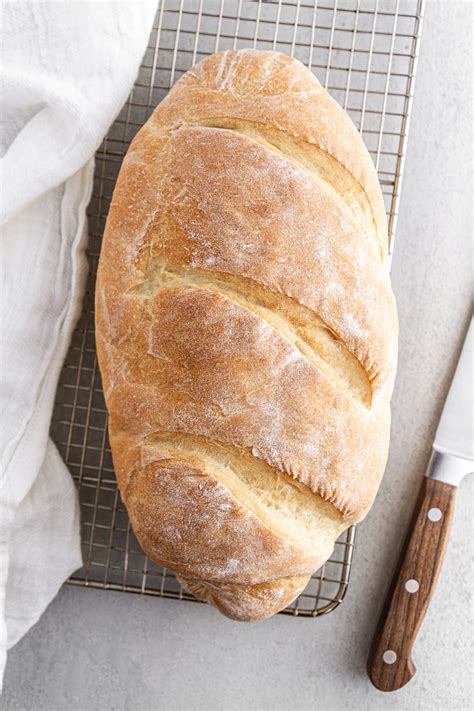 Classic Italian Bread Recipe | Girl Versus Dough