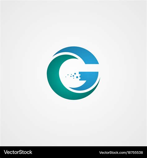 G letter logo design Royalty Free Vector Image