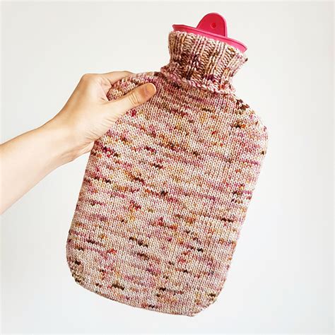 Ravelry: Hot Water Bottle Cover pattern by Emily Bolduan