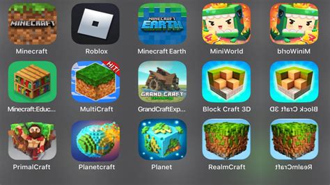 Minecraft,Roblox,Minecraft Earth,‎Mini World Block Art,Primal Craft ...