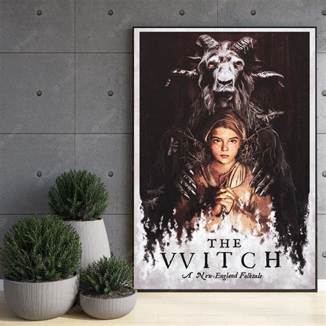 Witch Poster Print Witch Horror Movie Vvitch Print Horror Gifts - Etsy