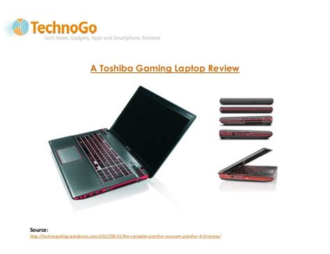 A Toshiba Gaming Laptop Review