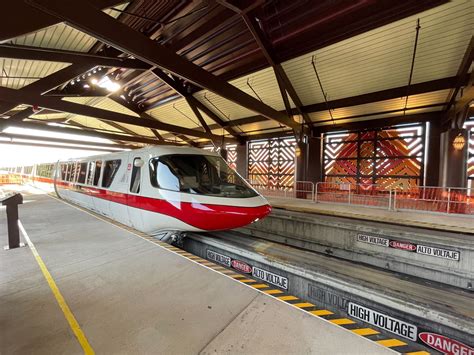 PHOTOS: Refurbished Monorail Station Opens at Disney's Polynesian Village Resort - WDW News Today