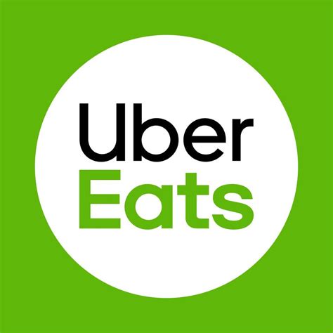 Uber Eats logo on green background editorial logo vector 18970107 ...