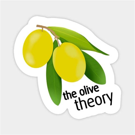 The Olive Theory of Barney Himym - Himym - Magnet | TeePublic