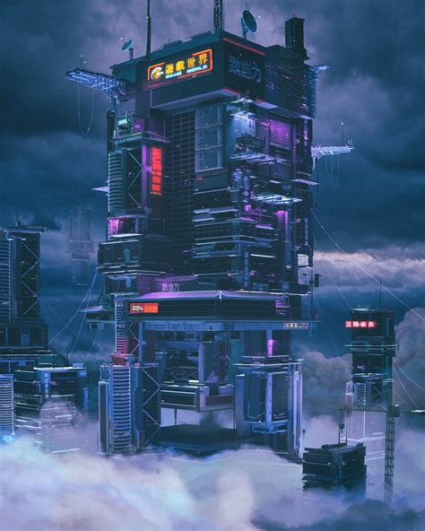 beeple on Twitter | Cyberpunk city, Cyberpunk, Futuristic art