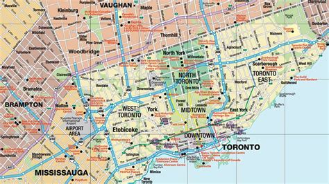 Magazines, Guides & Maps | Tourism Toronto | Toronto map, Toronto canada map, Canada map