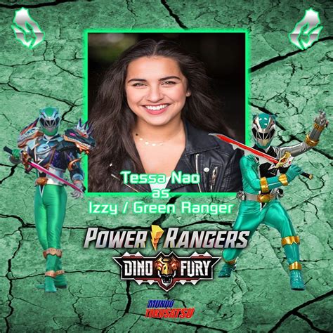 Tessa Nao As Izzy Power Rangers Dino Fury | Power rangers, Power rangers dino, Ranger