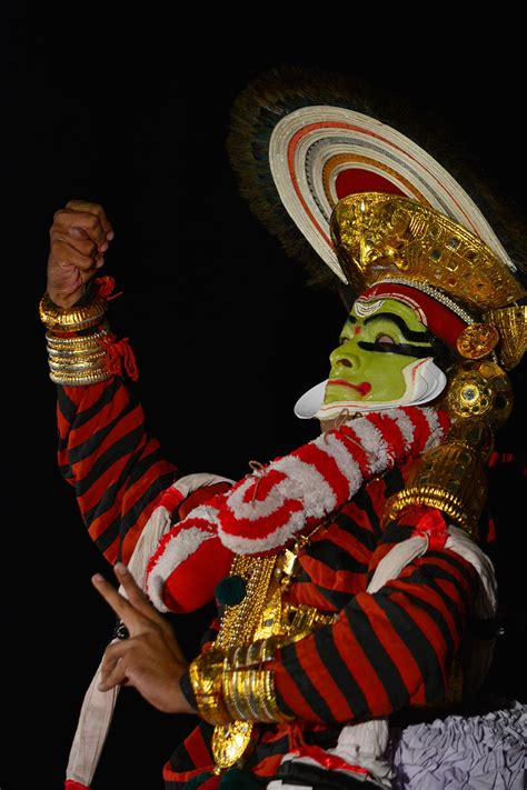 A koodiyattam performance is a combination of theatre and dance drama ...