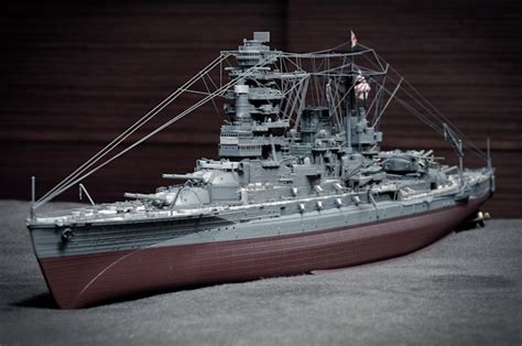 [亂做模型] 1/350 戰艦長門 IJN Battleship Nagato (完工) @ 阿宅亂拍照… :: 痞客邦