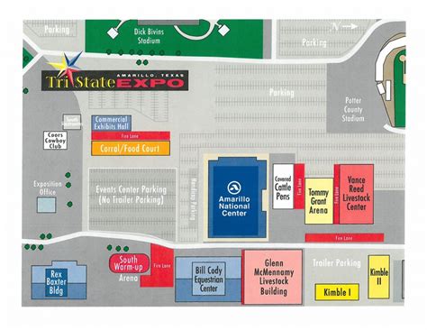 Texas State Fair Parking Map - Printable Maps