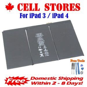 New OEM Replacement Battery for iPad 3 4 3rd 4th Gen A1389 A1430 ...