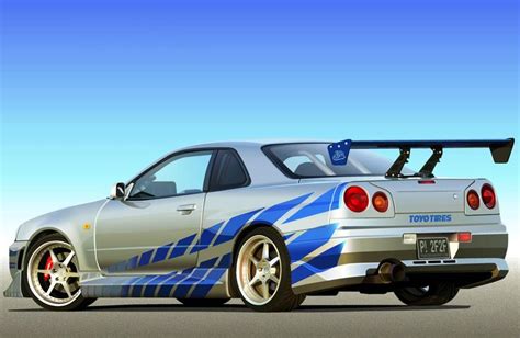 Nissan Skyline R34 GT-R from 2 Fast 2 Furious