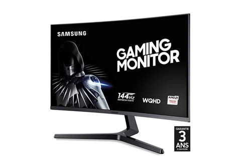 Samsung LC27JG52QQUXEN 27" Curved Gaming Monitor - WQHD 2560x1440, 144Hz, 2x HDMI, DisplayPort ...